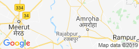 Dhanaura map
